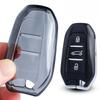 Transparent Car Key Case Cover For Citroen C3 C5 Aircross C4 Picasso For Peugeot 208 308 508 2008 3008 5008 For Ds Ds3 Ds7 Ds9