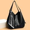 Vintage Luxury PU Leather Women Shoulder Crossbody Bags Large Capacity Tote Sac Female 3 Layers Multi-Pockets Commuter Handbags