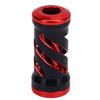 Knob Replacement for S Fishing Reel Lightweight Anti Slip Alloy Fishing Reel Handle Knob with Fittings Black Red