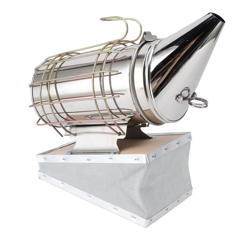 Beehive Smoker Stainless Steel   Wood Bee Smoker Beekeeping Equipment with Filter for Beekeeper Tool