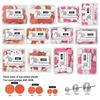 100Pcs Replaceable Self-Adhesive Nail Art Sanding Polish Paper Discs with Metal Nail Bearing for Manicure And Pedicure Repair
