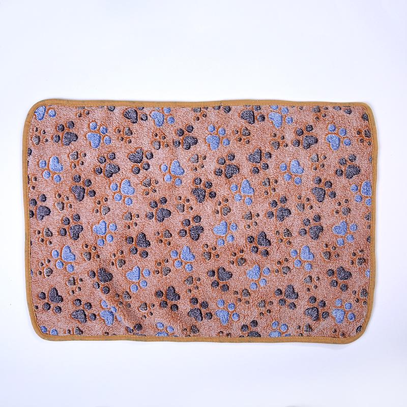 

Плед для домашніх тварин - Осінньо-зимовий потовщений плед з коралового флісу, підстилка для собачого гнізда Small: 76*52cm