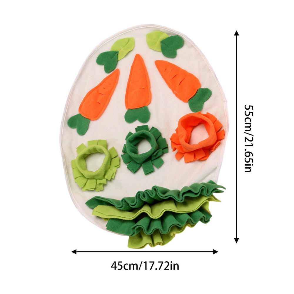 

Guinea Pig Foraging Mat Boredom-Busting Pet Game Pet Sniffing Pad With Non-Slip Bottom Suitable For Ferrets Hamsters Slow Feed