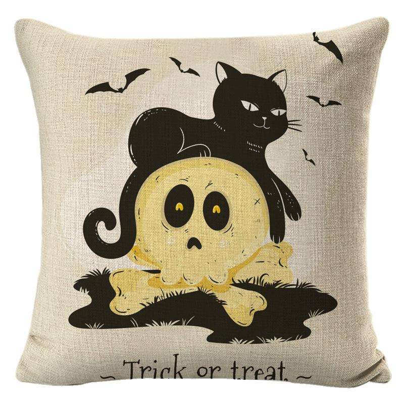 Pillow Christmas Pillowcase Set Home Bed Cushion Cover Office Sofa Waist Cushion