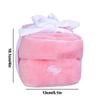 Ring Box Plush Toy Love Diamond Ring Case Stuffed Couple Ring Surprise Gift Box Propose Memory Wedding Anniversary Gift