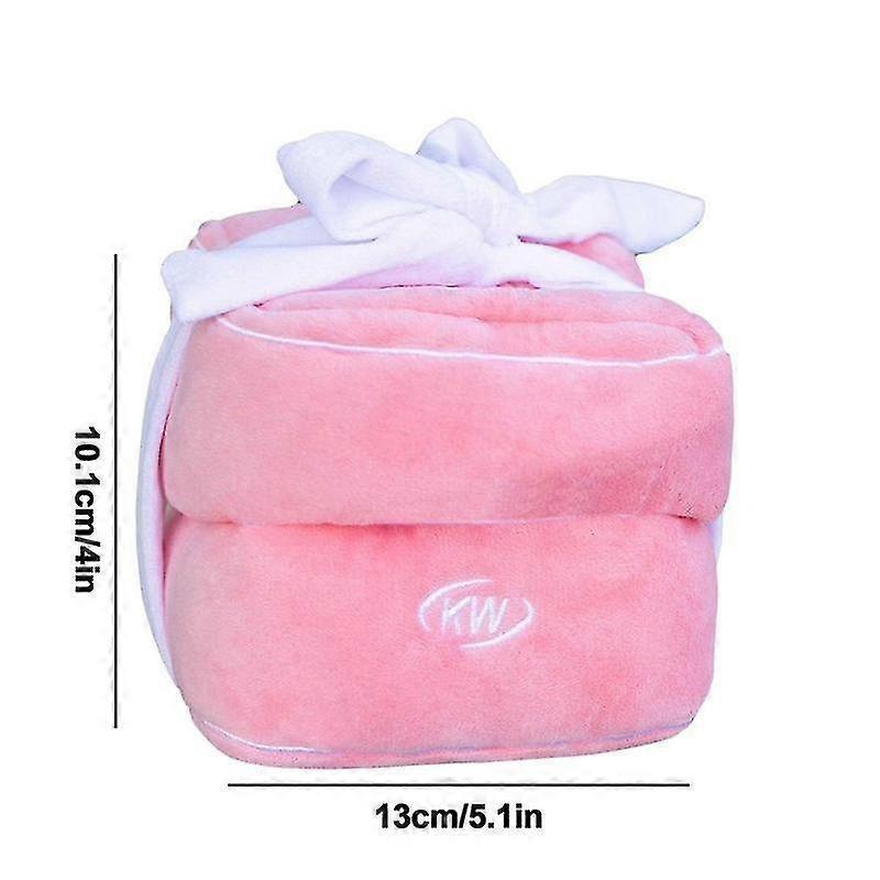 Ring Box Plush Toy Love Diamond Ring Case Stuffed Couple Ring Surprise Gift Box Propose Memory Wedding Anniversary Gift