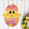 Acrylic Hanging Easter Tree Decoration - Cut -Egg Rabbits Bunny Cute