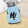 Breathable Cat Sleeveless Vest Polyester Pet Print Vest Cat Apparel Puppy Tank Top  for Dogs Puppy