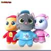28cm Kawaii Versão Não Fala Talking Tom And Friends Série Heróis Talking Tom Angela Hank Ginger Ben Bonecos de Pelúcia Brinquedo