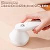 Electric Fabric Shaver USB Rechargeable 6-Leaf Blades Sweater Defuzzer Cordless Clothes Lint Remover Portable Fuzz Pills Trimmer