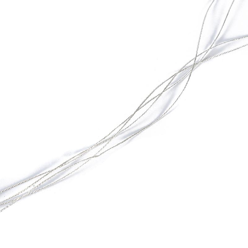 Goldenes Gold-Silber-Seil, chinesischer Knoten, Schnur, Nähmaschinenfäden, Basteln, Geschenkfaden, Schnur für Hochzeit, Weihnachten, Seillinie