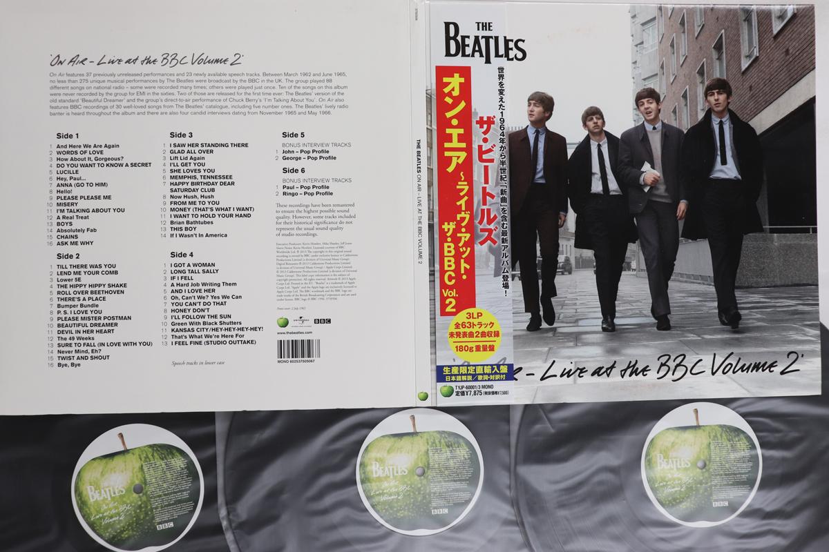 

LP Record BEATLES - On Air - Live At The Bbc Volume 2 3750506,TYJP600 APPLE 2013 Japan Obi Rock Used