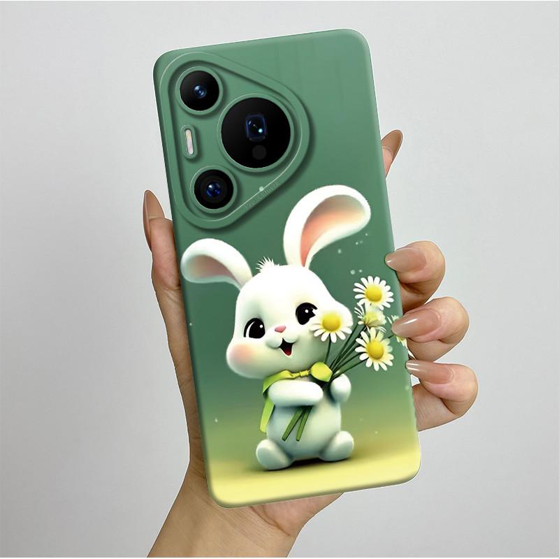 For Huawei Pura 70 Pro Case Pretty Butterfly Flower Soft Silicone Phone Case For Huawei Pura 70 Pura70 Pro 70Pro Plus Back Cover