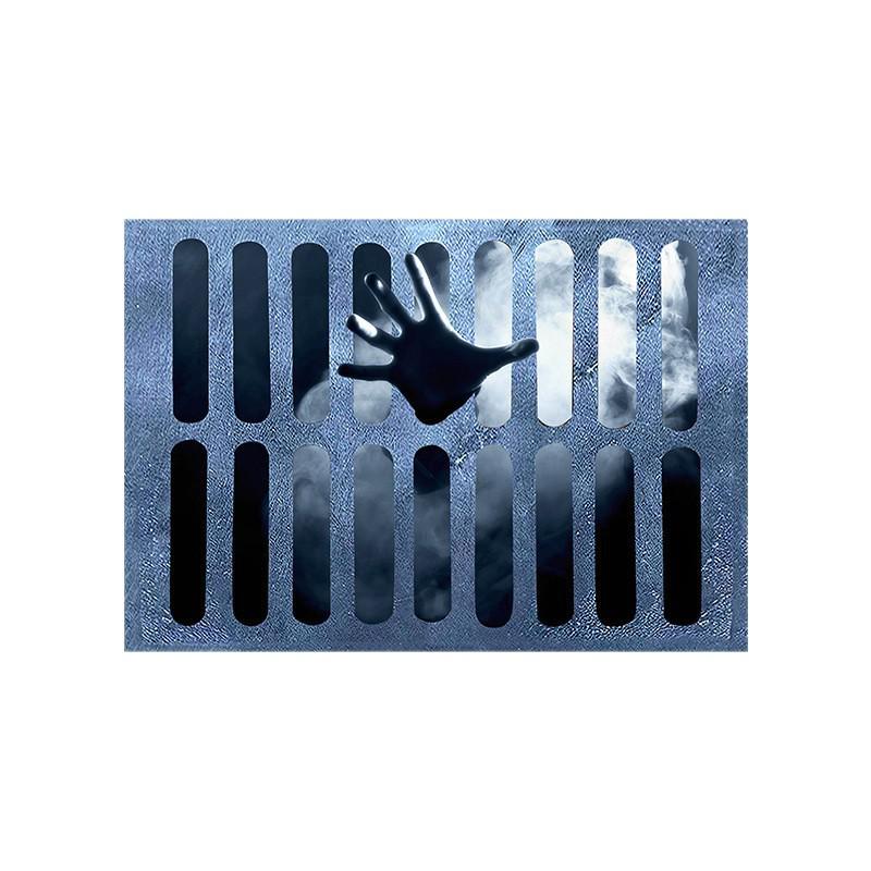 Decorative Clown-Themed Dirt-Resistant Door Mat for Entryway or Living Room