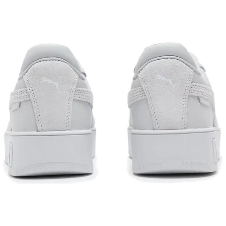 PUMA Carina Street Abrasion Resistant Low top Skateboard Shoes Women's Gray 395093-06