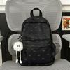 High Value Niche Schoolbag Female College Student Lightweight Backpack Junior High School Student Bow Large Capacity Backpack