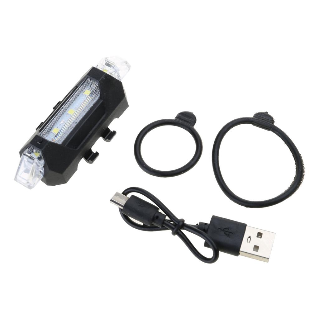 Bike Tail Lights Bike Waterproof Rear Light USB Rechargeable LED Brake Light Cycling Riding Safety Flashlight Taillight
