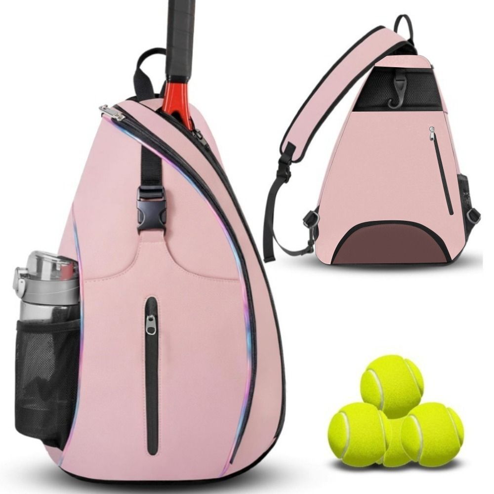 Reversible Pickleball Rackets Backpack Large Capacity Badminton Bag  Exercise Gym Equipment