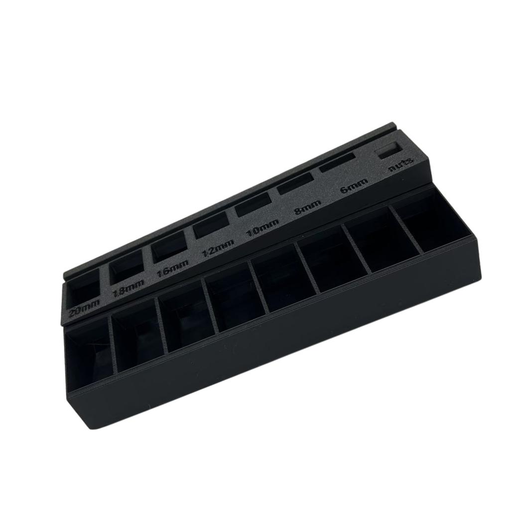 Portable Screw Classification Tray with Permanent Anti Passion Design for Garage Home Repair Organization