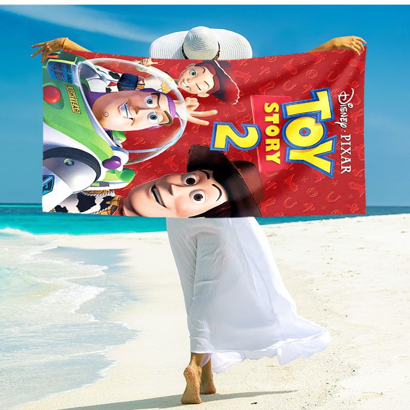 1pc Toy Story Adventure beach towel,quick drying absorbent beach towel,outdoor sports swimming beach towel,Soft and comfortable Y71816