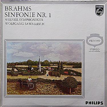 

LP Record JOHANNES BRAHMS WIENER SYMPHONIKE Sinfonie Nr. 1 839501VGY Philips Germany Classical Used