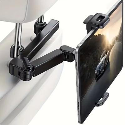 Telescopic Car Back Seat Stand Headrest Mounting Car Rear Pillow Phone Holder  Seat Rear