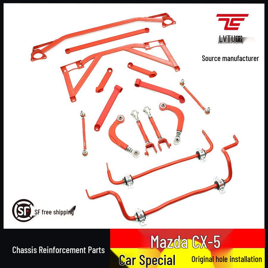 Mazda CX-5 Chassis Protection: Top Bar Balance & Lower Control Arm Upgrade