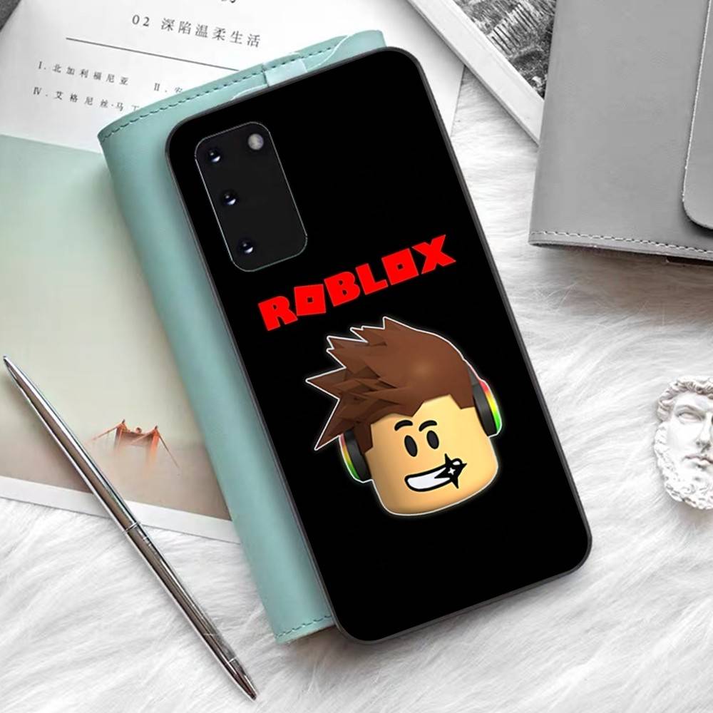 EZ27 R-Robloxs Phone Case For Samsung S 24 Fe 25 Ultra Plus 20 Lite 21 30 22 23 24 22 Ultra 5G Fundas