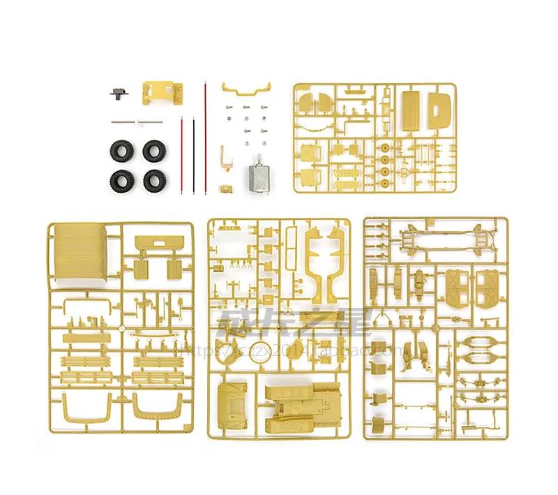 1/35 Vojenský nákladní automobil Hummer US Army Jeep HUM-V Komando Obrněný transportér vojska Montážní model Hračka