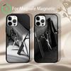Barber Shop Hair Style Tools Case For iPhone 17,16,15,14,13,12,11,Pro,Max,Plus,Mini,SE4,E Magnetic Magsafe Wireless Charging
