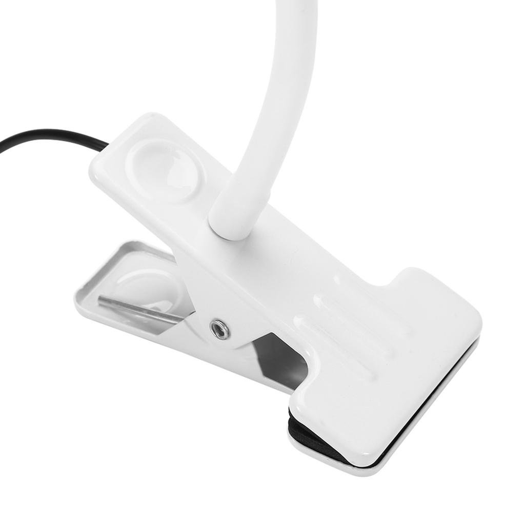 Neue tragbare Permanent-Make-up-Augenbrauen-Tätowierung Tattoo Rding USB-Schreibtischlampe(Silber)