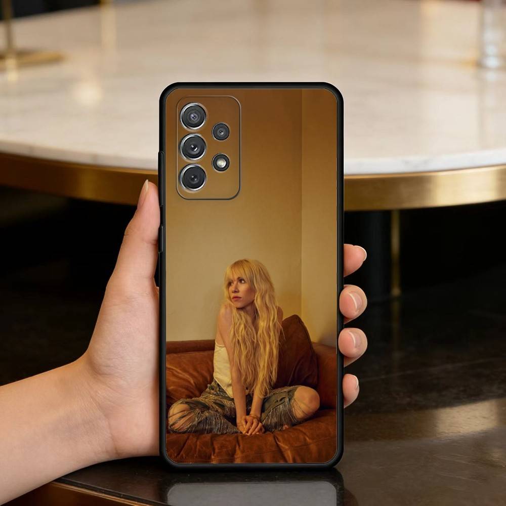 Singer Carly Rae Jepsen Phone Case For Samsung Galaxy A73,A72,A71,A70,A53,A52,A51,Soft Silicone Black Cover