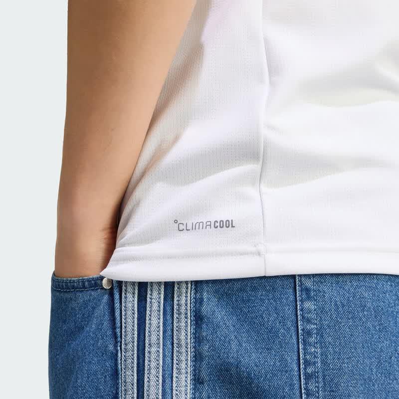 adidas Herren Real Madrid Heim-Fanversion Schnelltrocknendes Fußballtrikot