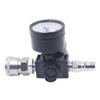 Practical 1/4" Spray Paint Guns Air Regulator Gauge Air Adjusting for Valve Regulator for Spray Guns and Pneumatic Tools