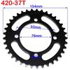 Motorcycle 420 Chain 35/37/39/41/43/45/48/51/53/57/60T Rear Sprocket ID 76mm For 50 70 90 110 125 250cc Pit Dirt Bike Quad ATV
