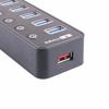 USB 3.0 Hub Expander: 4-Port Fast Charging Multi-Interface Splitter