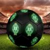 Raja Club Athletic Size 5 Soccer Ball, Machine-Stitched PVC, Durable & High Bounce, All Ages Fit, Fan Merchandise, Matches & Outdoor Use.