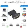 HDMI-compatible To VGA Adapter 1080P HDMI Converter HDMI Female To VGA Male With 3.5mm Audio Cable For Laptops TV Box Projector