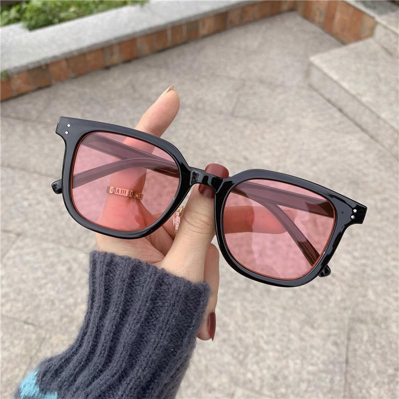 Korean Fashion Men Women Sunglasses Square Shape Anti-glare Sun glasses Women Outdoor Travelling Hiking Sunglasses for Men
