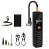 Cordless Mini Bike Pump 150 PSI Air Pump with Digital Pressure Gauge Electric Bike Tire Pump for Auto Motorcycles Bikes Balls