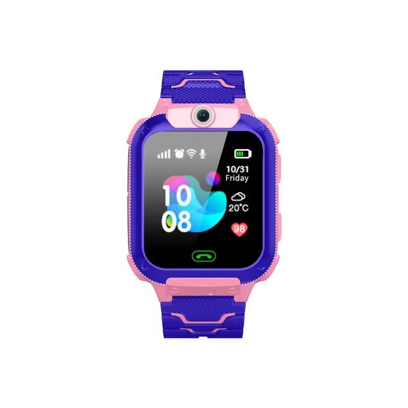Hot Sell SOS Kids Smartwatch IP68 Waterproof Android SIM Card GPS Tracking Plastic Case