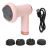 Pink Cordless Body Sculptor for Neck, Waist & Shoulder – 6 Speeds & 5 Attachments