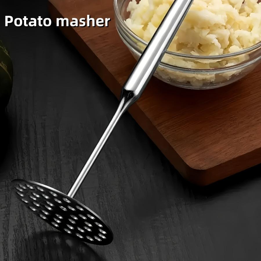 New Stainless Steel Potato Masher, Household Kitchen Sweet Potato and Potato Masher, Baby Food Tool, Kitchen Gadget