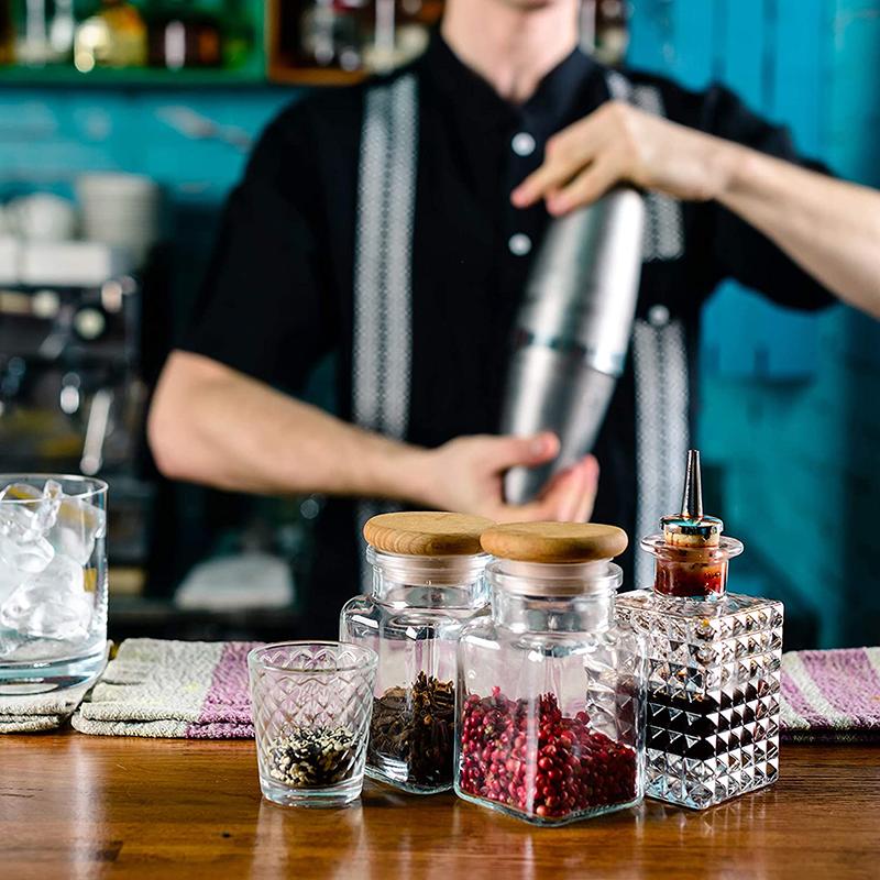 100 ml aromatisk bitterflaska för cocktails (med Dasher Top) Barverktyg