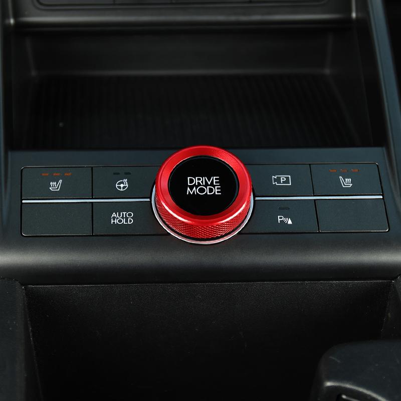 For Hyundai Kona SX2 2024 2025 Interior Accessories Aluminum Car Central Console Gear Shift Drive Model Control Knob Ring Cover