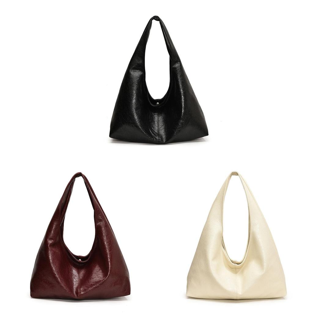 Pu Tote Bag For Women With Tophandle And Zip Closure Casual Daily Use