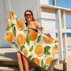 Summer Fruits Towel Five-Star Hotel Quality Eco-Friendly Ultra Soft Thick Towels & Beach Towels  Gym Shower