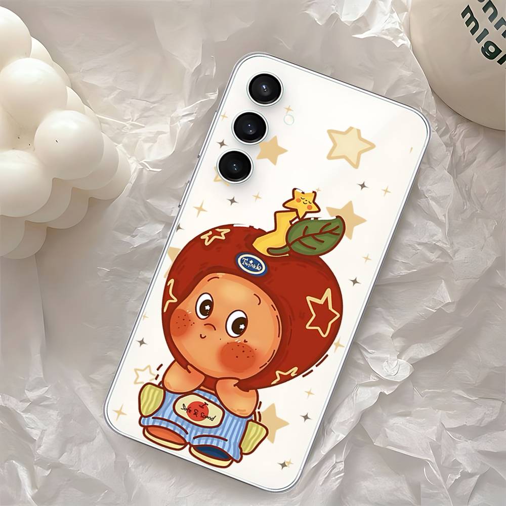 

Cute T-Twinkle Twinkle-S Phone Case For Samsung Galaxy Transparent Cover A52 A12 A51 S21 Edge S22ULTRA S23 S24 S20LITE Plus Ultr S22plus5G