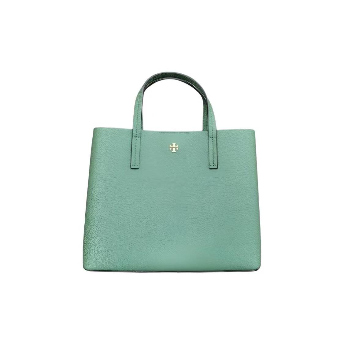 

Tory Burch Blake Litchi Pattern Design Tote Bag Women Tote Green 85985-303 Basic Set (Bag+Dust Bag)