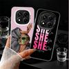 Girl Boss Lady Pink Shockproof Phone Case for Xiaomi Redmi Note 15 14 13 12 Pro Plus 11 11S 11T 5G Cover Anti Fall Fundas